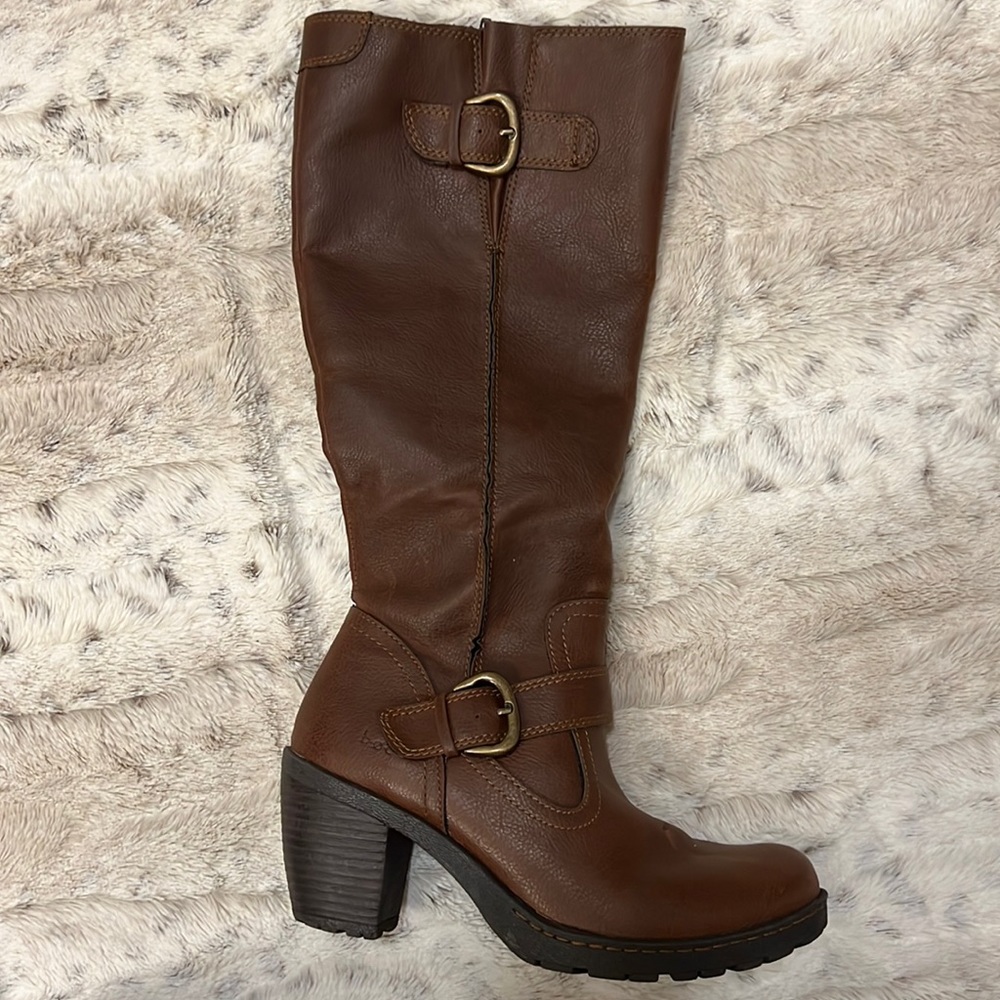 BOC Alerie dare brown boots.
